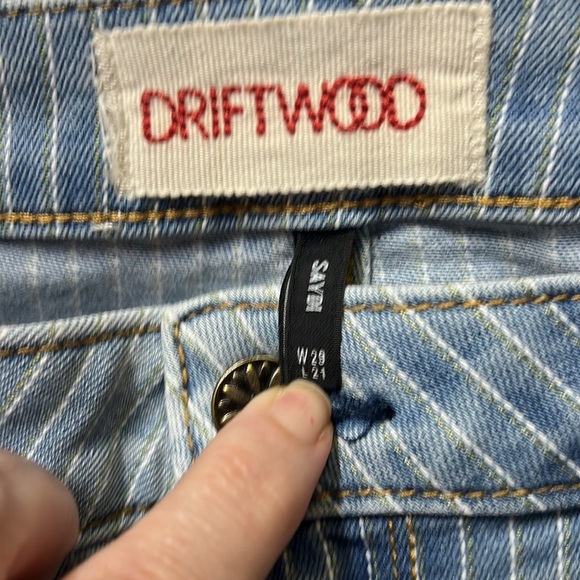 Anthropologie Driftwood Embroidered Denim Skirt - Picture 7 of 7